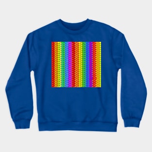 Pride Hexagon Pattern Crewneck Sweatshirt